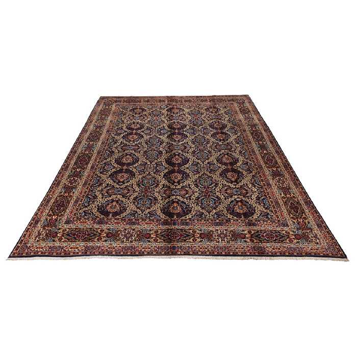 فرش قدیمی دستباف یازده و نیم متری سی پرشیا کد 187325