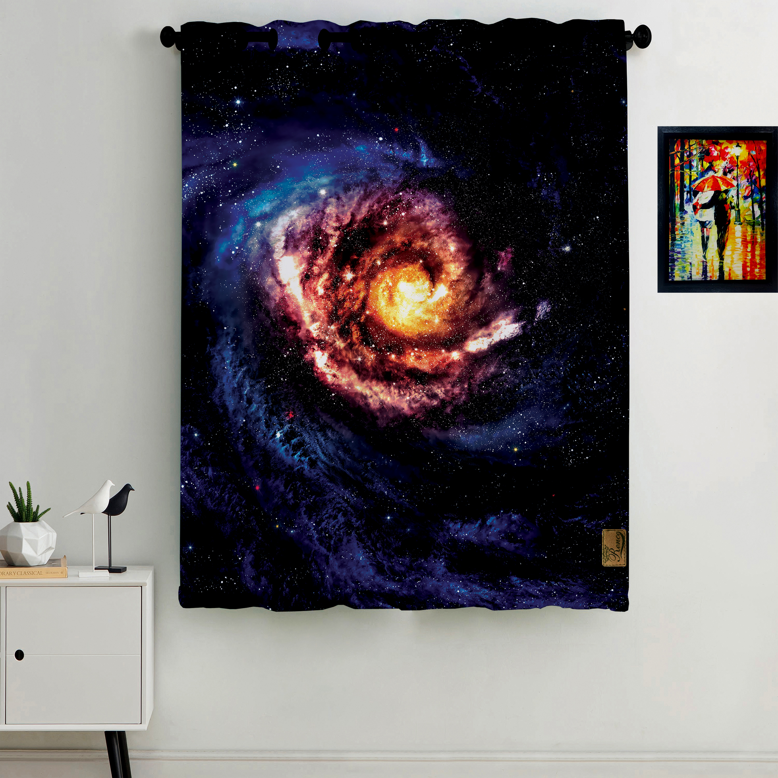 پرده رنس مدل CC2-50137 سایز 190x138 سانتی متر