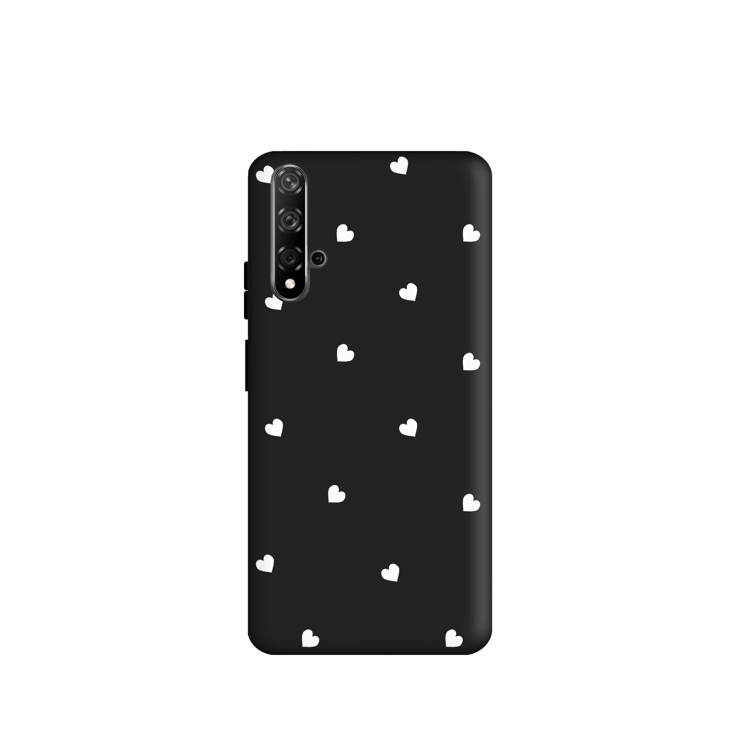 کاور طرح  قلب سفید مینیمال کد u1578 مناسب برای گوشی موبایل  هوآوی  Nova 5T