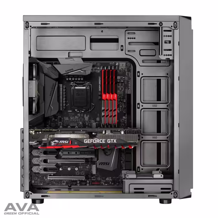 کیس کامپیوتر گرین مدل AVA 