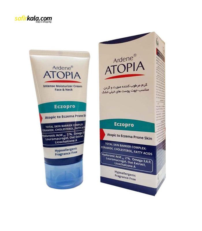 کرم مرطوب کننده آردن مدل ATOPIA ECZOPRO حجم 50 میلی لیتر
