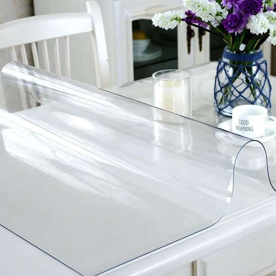 طلق رومیزی شفاف2 میل (سایز80در130)