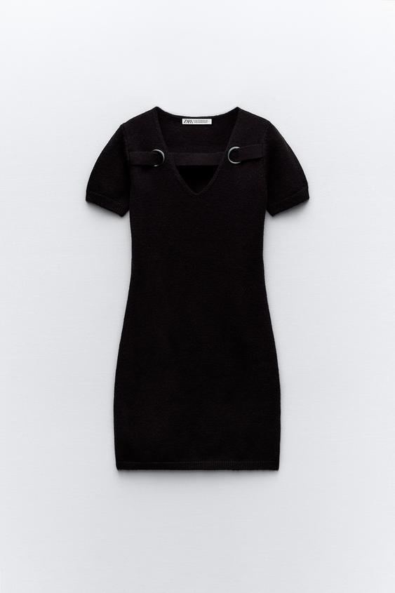 لباس آستین کوتاه زنانه زارا SHORT SLEEVE DRESS | تهران زارا TehranZara
