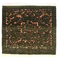 فرش دستبافت یک متری فرش چمن رخ مدل مدرن کد 261281