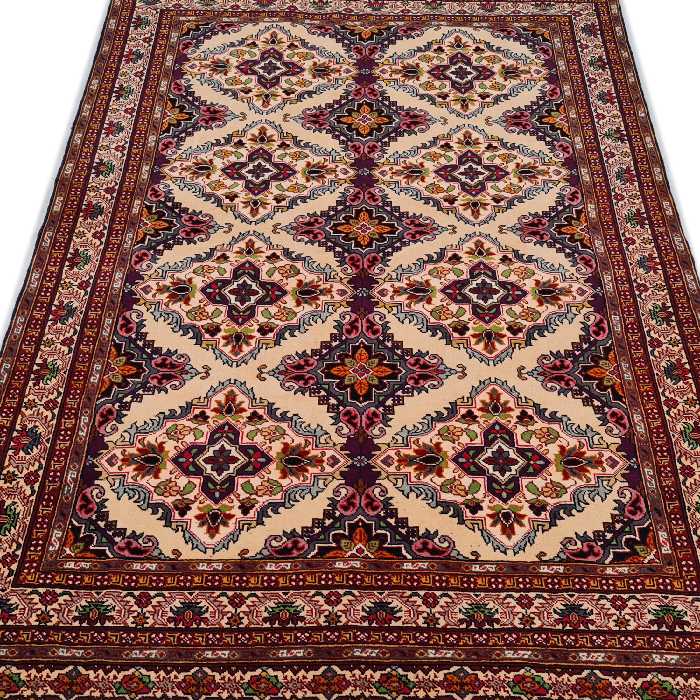 فرش دستبافت دو نیم متری کد 14598