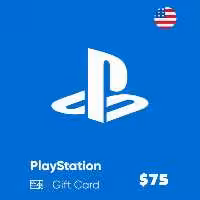 خرید گیفت کارت پلی استیشن آمریکا PSN Gift Card USA $75 با بهترین قیمت