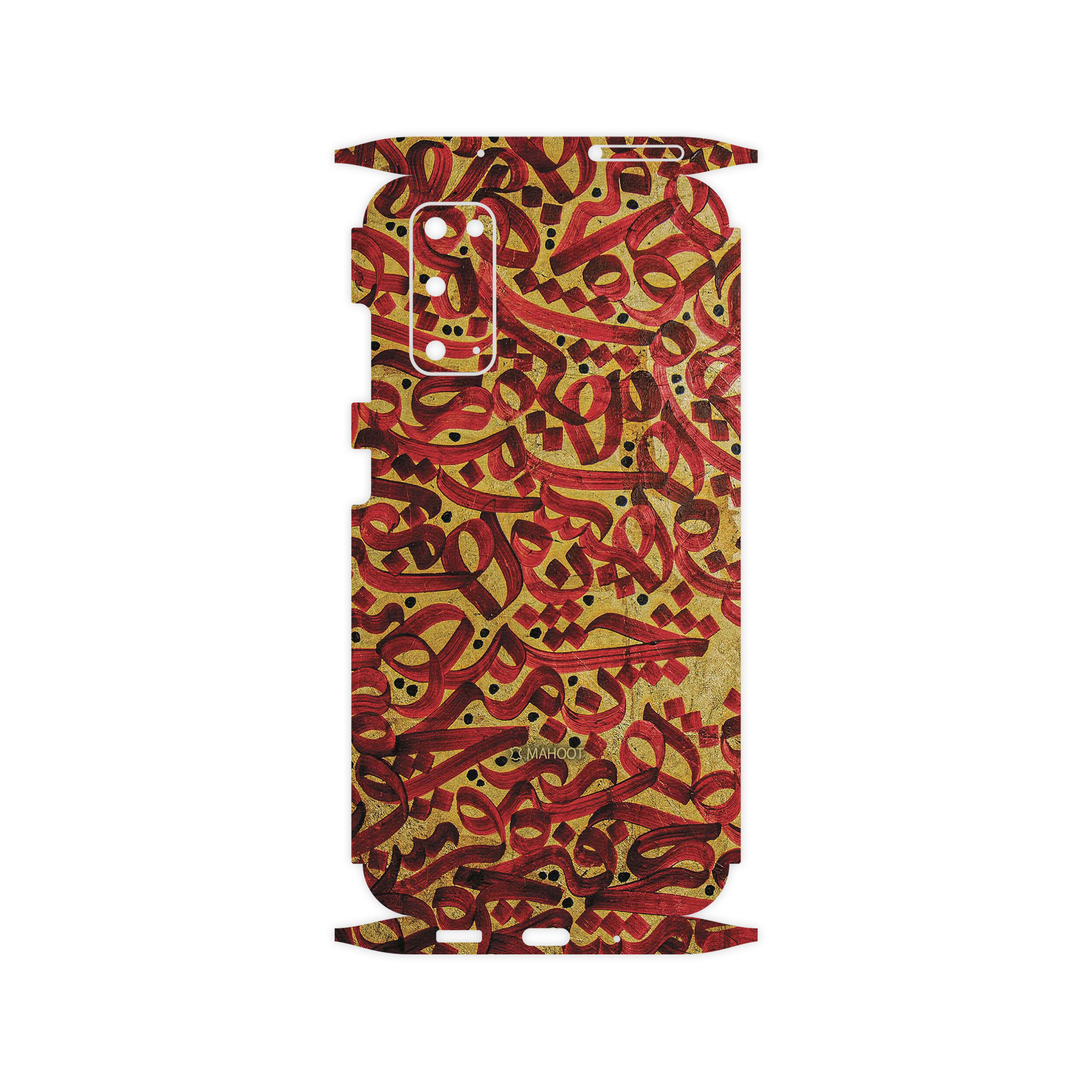 برچسب پوششی ماهوت مدل Nastaliq-6-FullSkin مناسب برای گوشی موبایل سامسونگ Galaxy S20