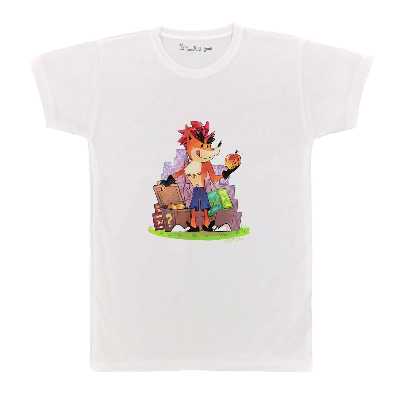 تی شرت بچگانه پرمانه طرح کراش کد pmt.2046