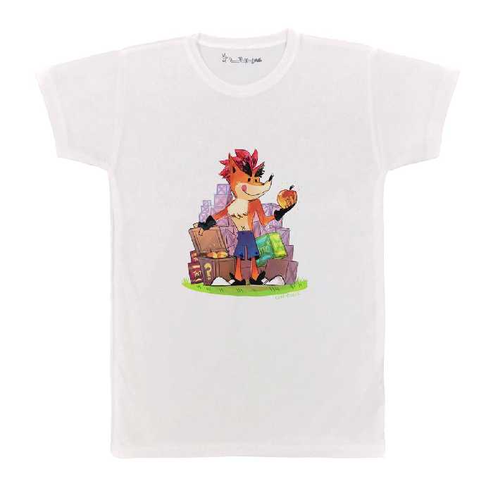 تی شرت بچگانه پرمانه طرح کراش کد pmt.2046