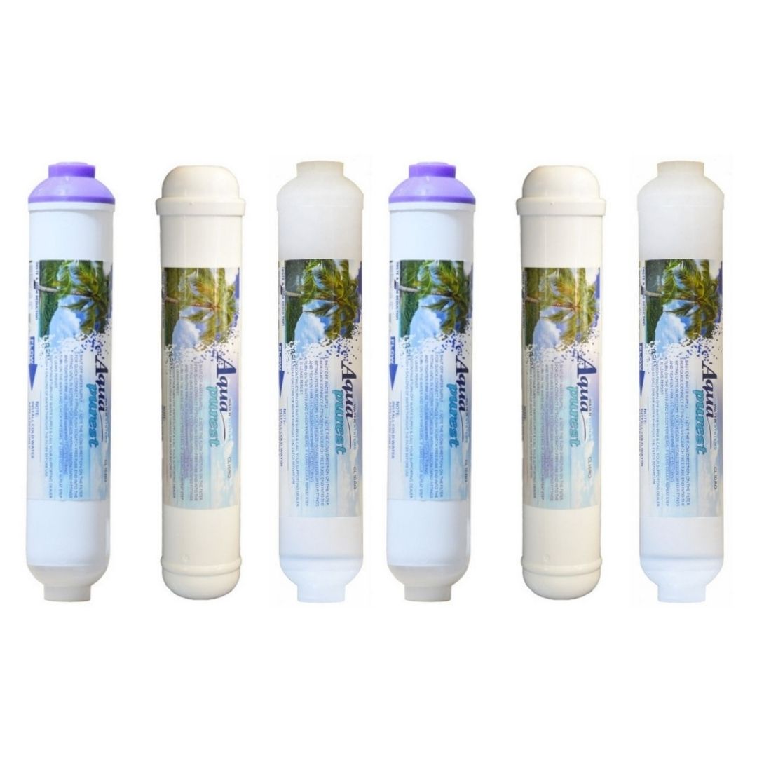 فیلتر تصفیه آب یخچال و فریزر آکوا پیورست مدل INLINE-ORP NEW 06 مجموعه 6 عددی