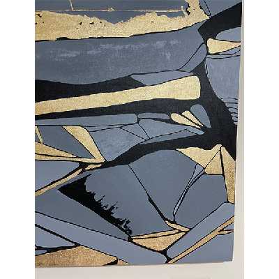 تابلو نقاشی اکریلیک مدل انتزاعی کد 0060