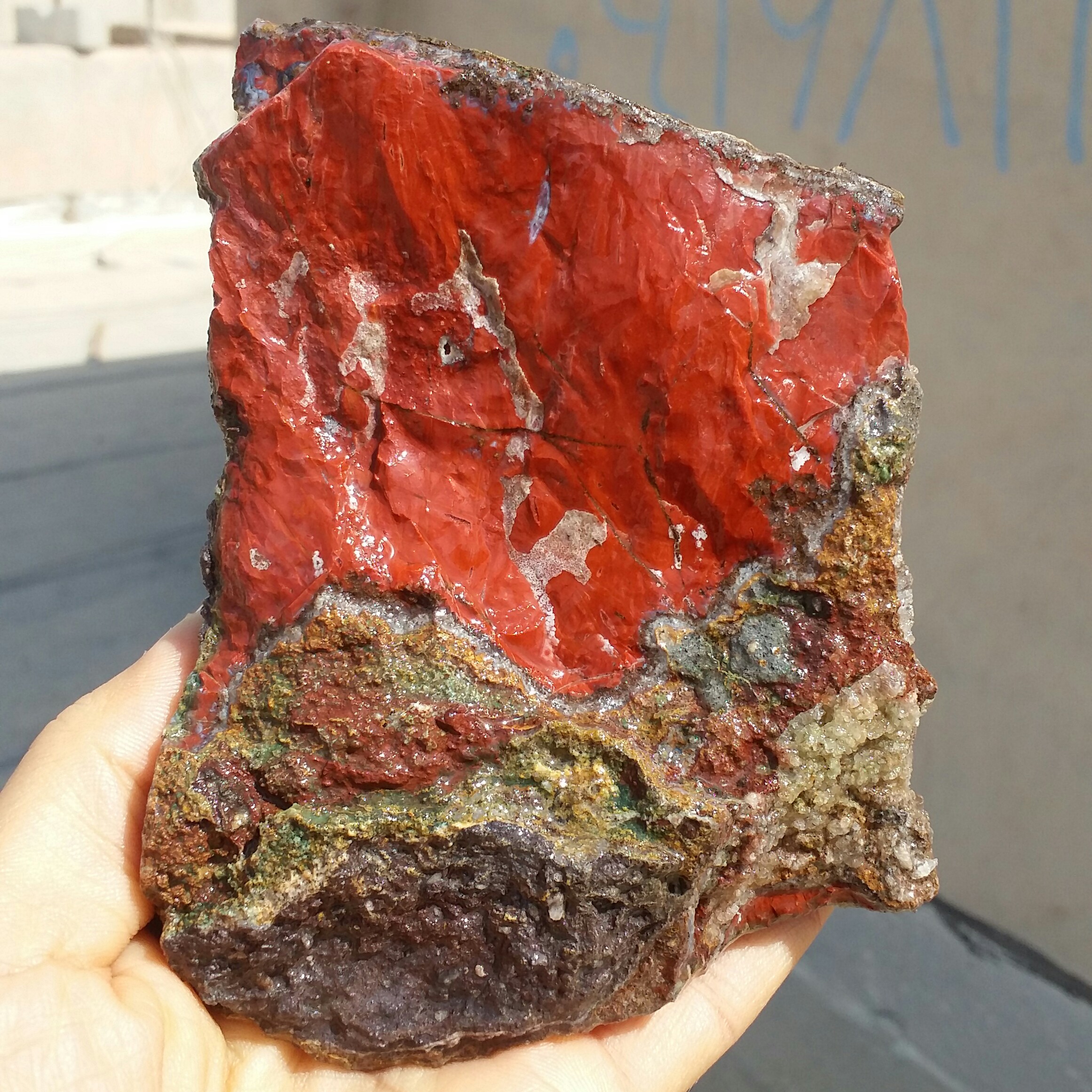 سنگ راف جاسپر منظره سرخ  غوولپیکر 100 در 100 طبیعی خاص بی نظیر
کد 11238