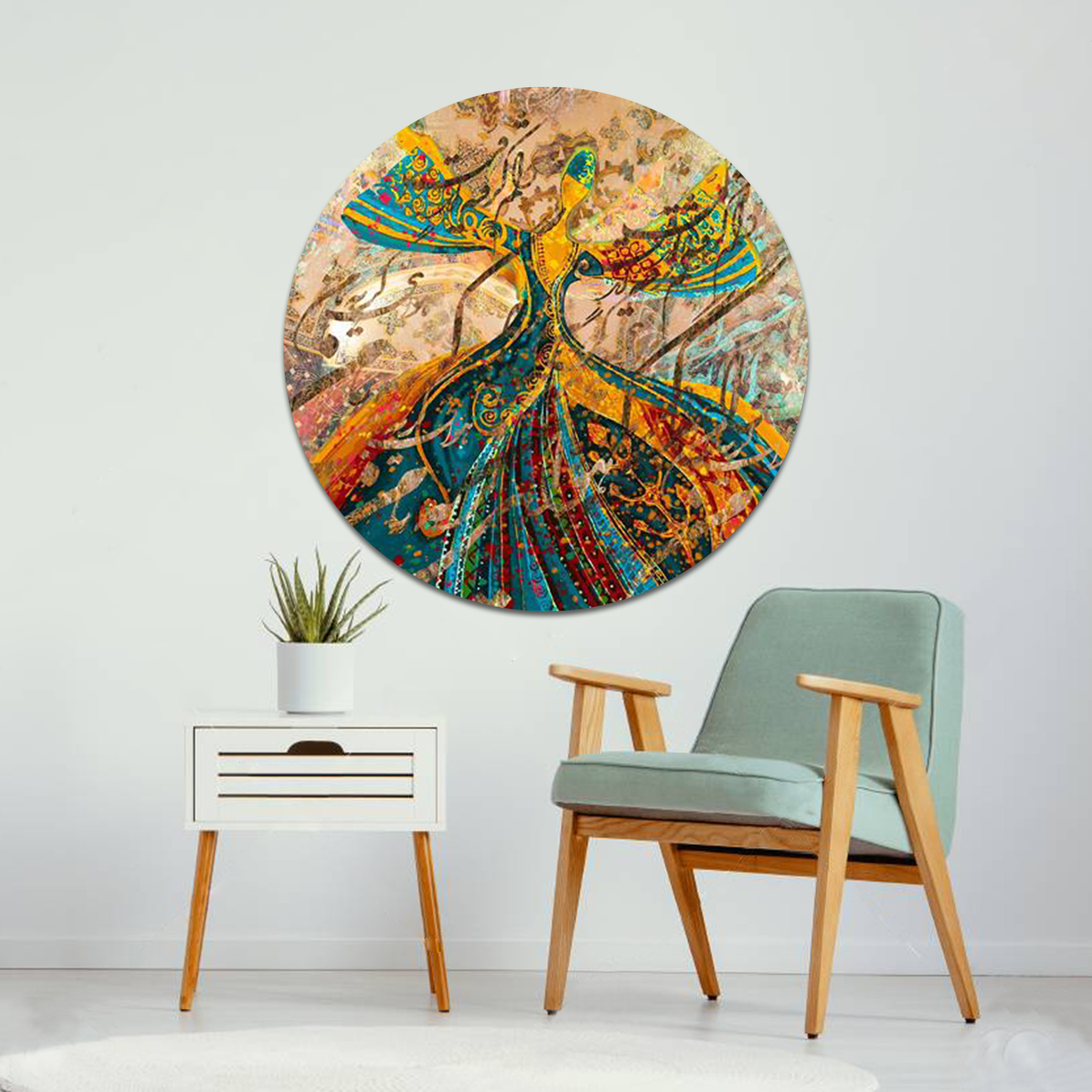 تابلو بوم مدل نقاشی خط کد 119