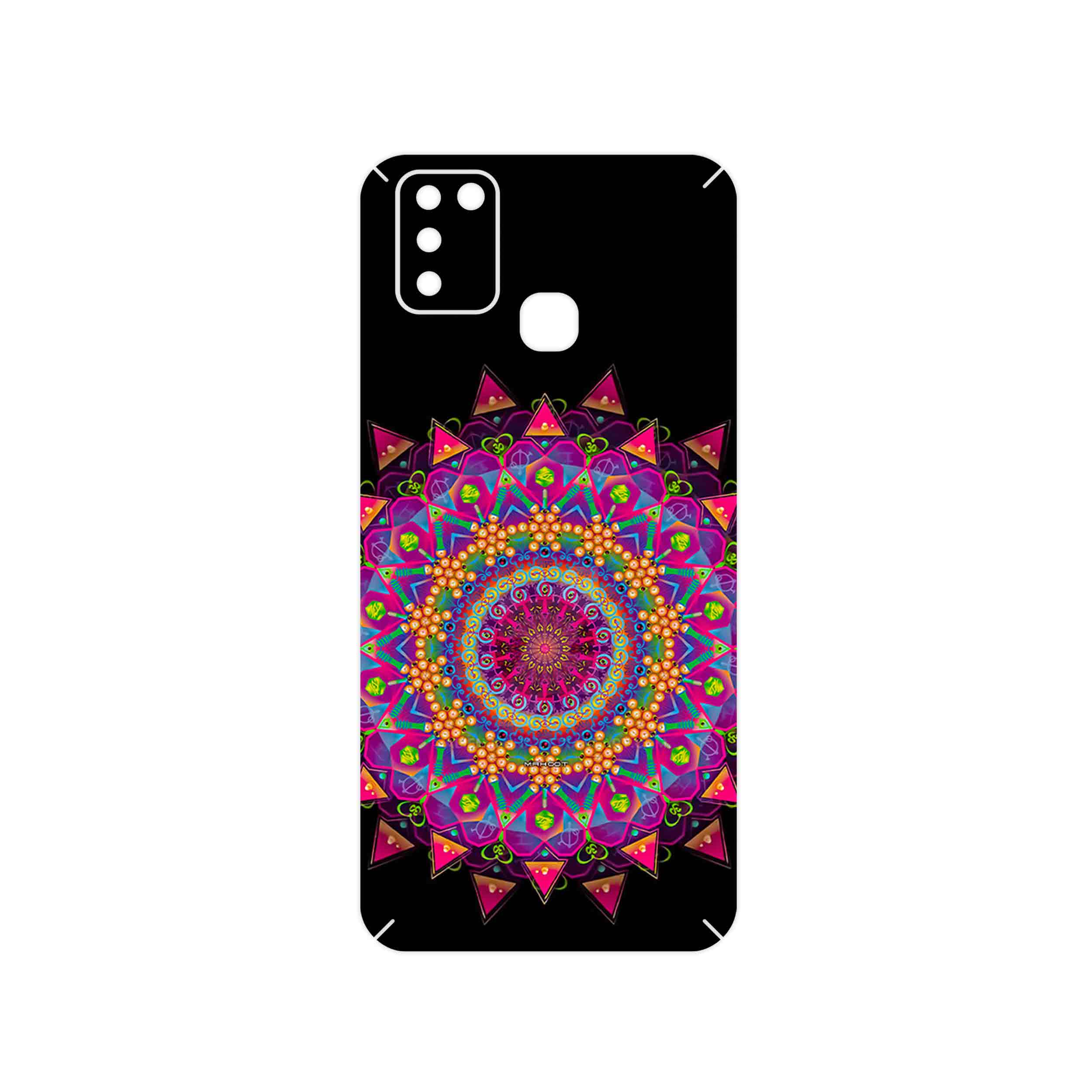 برچسب پوششی ماهوت مدل Mandala Design 5 مناسب برای گوشی موبایل اینفینیکس Smart 6 X657B
