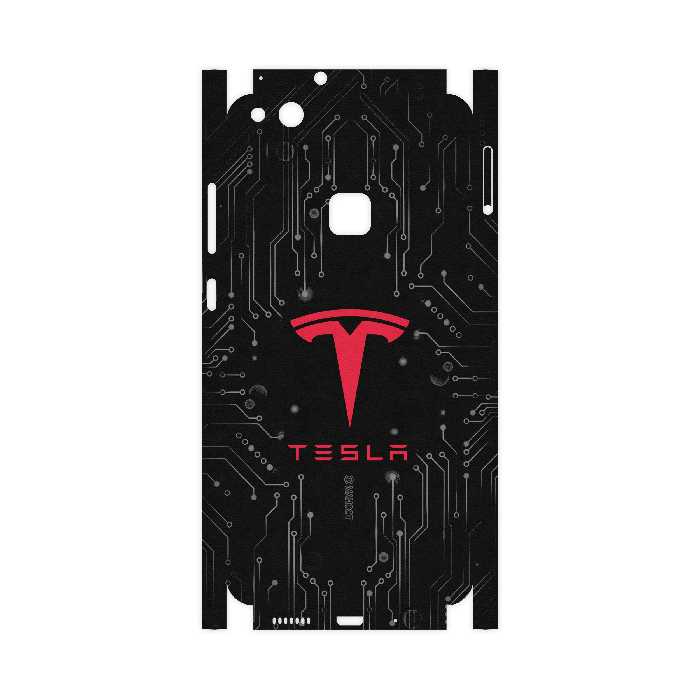 برچسب پوششی ماهوت مدل TESLA-Motors-FullSkin مناسب برای گوشی موبایل هوآوی P10 Lite