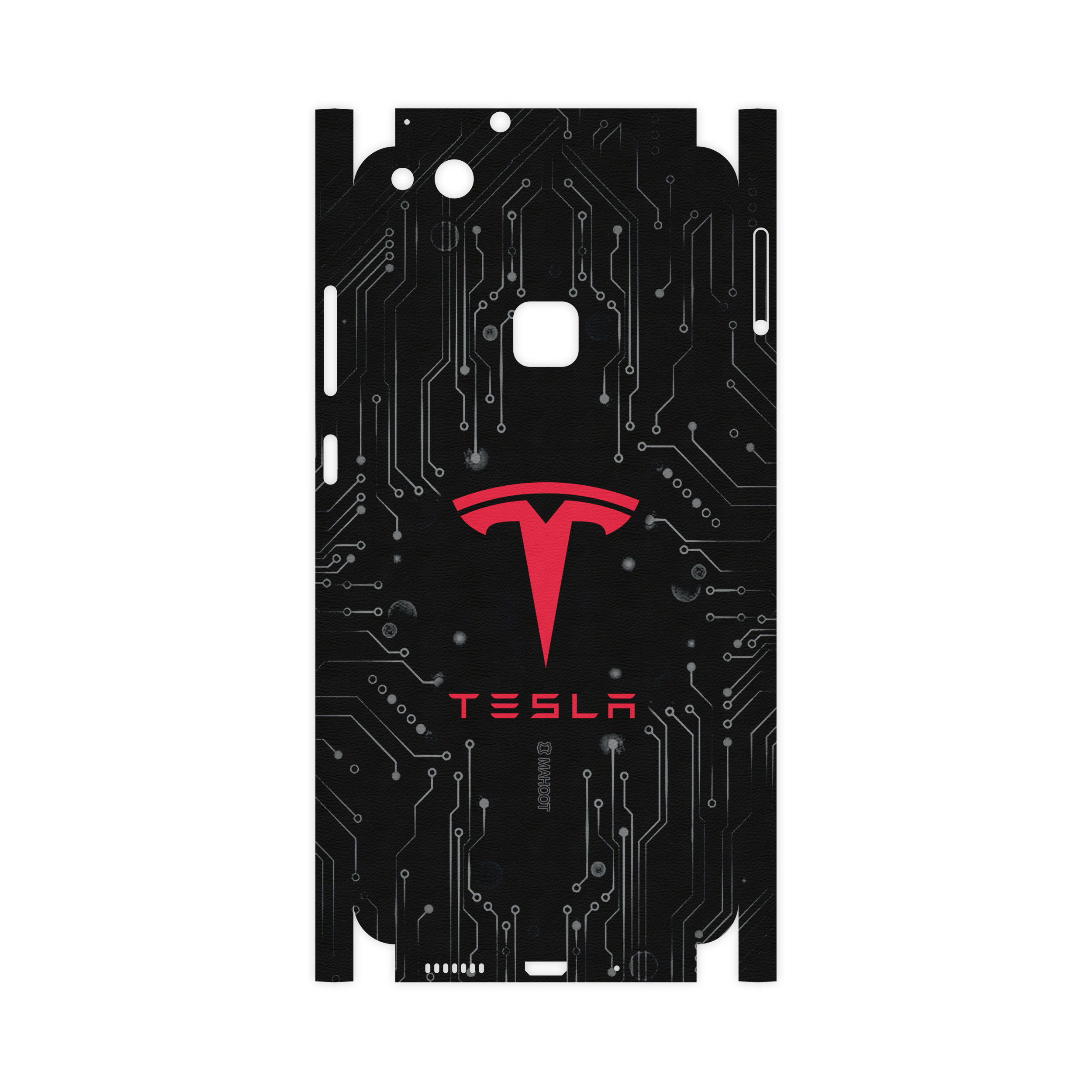 برچسب پوششی ماهوت مدل TESLA-Motors-FullSkin مناسب برای گوشی موبایل هوآوی P10 Lite