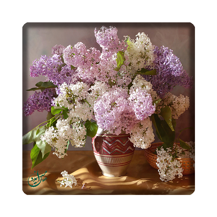 کاشی مبین ایده مدل گل kh10 کد 961