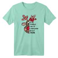 تی شرت آستین کوتاه بچگانه مدل گوزن کریسمس کد 11 رنگ سبز روشن