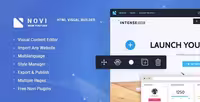 دانلود Novi – HTML Page Builder &amp; Visual Content Editor