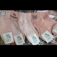 جوراب ساق کوتاه طرح فانتزی با جنس نخ پنبه بسیار لطیف و باکیفیت