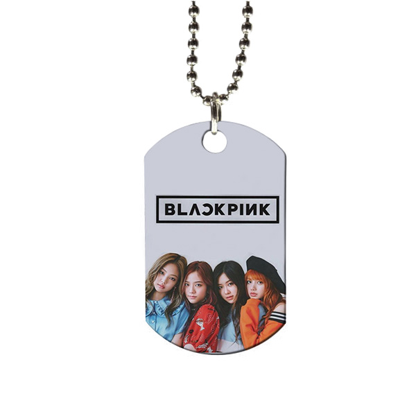 گردنبند طرح بلک پینک مدل pk266