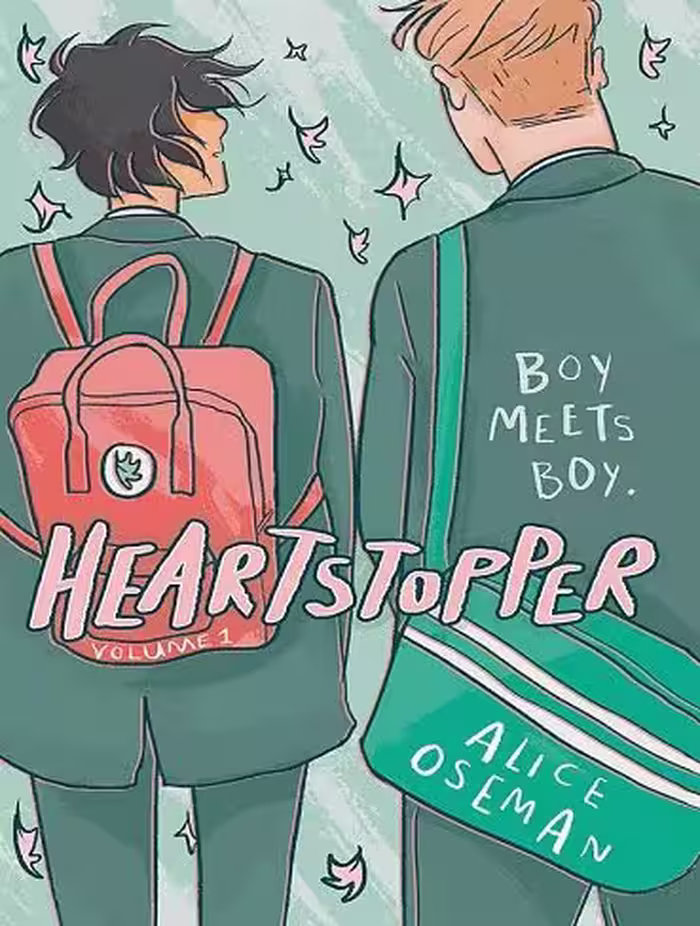 Heartstopper-boy meets boy کتاب پسر با پسر ملاقات می کند جلد 1 (متن کامل)