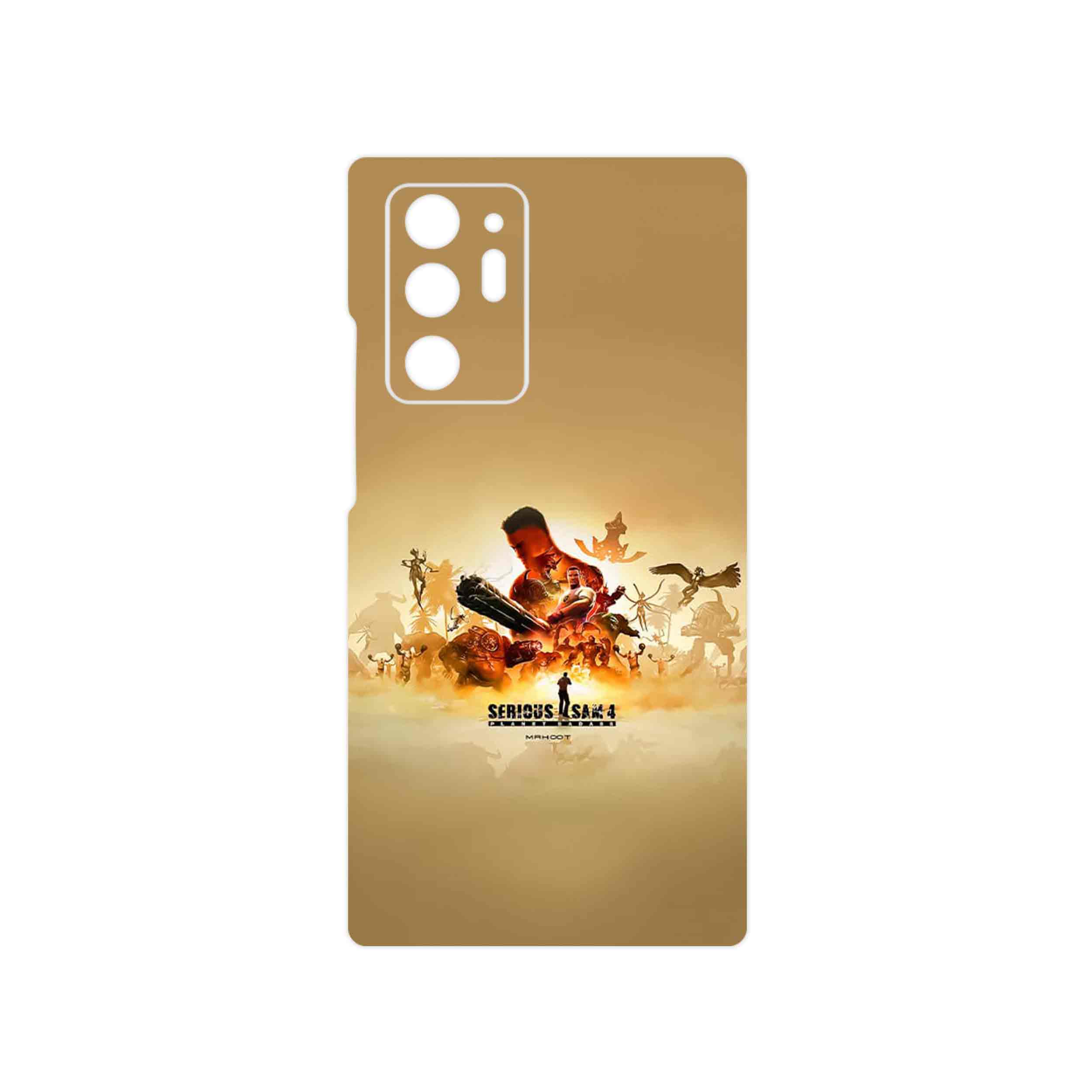 برچسب پوششی ماهوت مدل Serious Sam Game Series مناسب برای گوشی موبایل سامسونگ Galaxy Note 20 Ultra