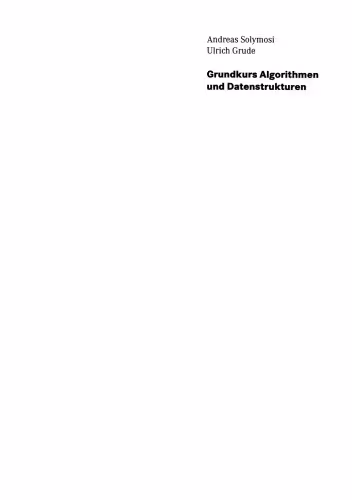 خرید و دانلود نسخه کامل کتاب Grundkurs Algorithmen und Datenstrukturen: Eine Einführung in die praktische Informatik mit Java
