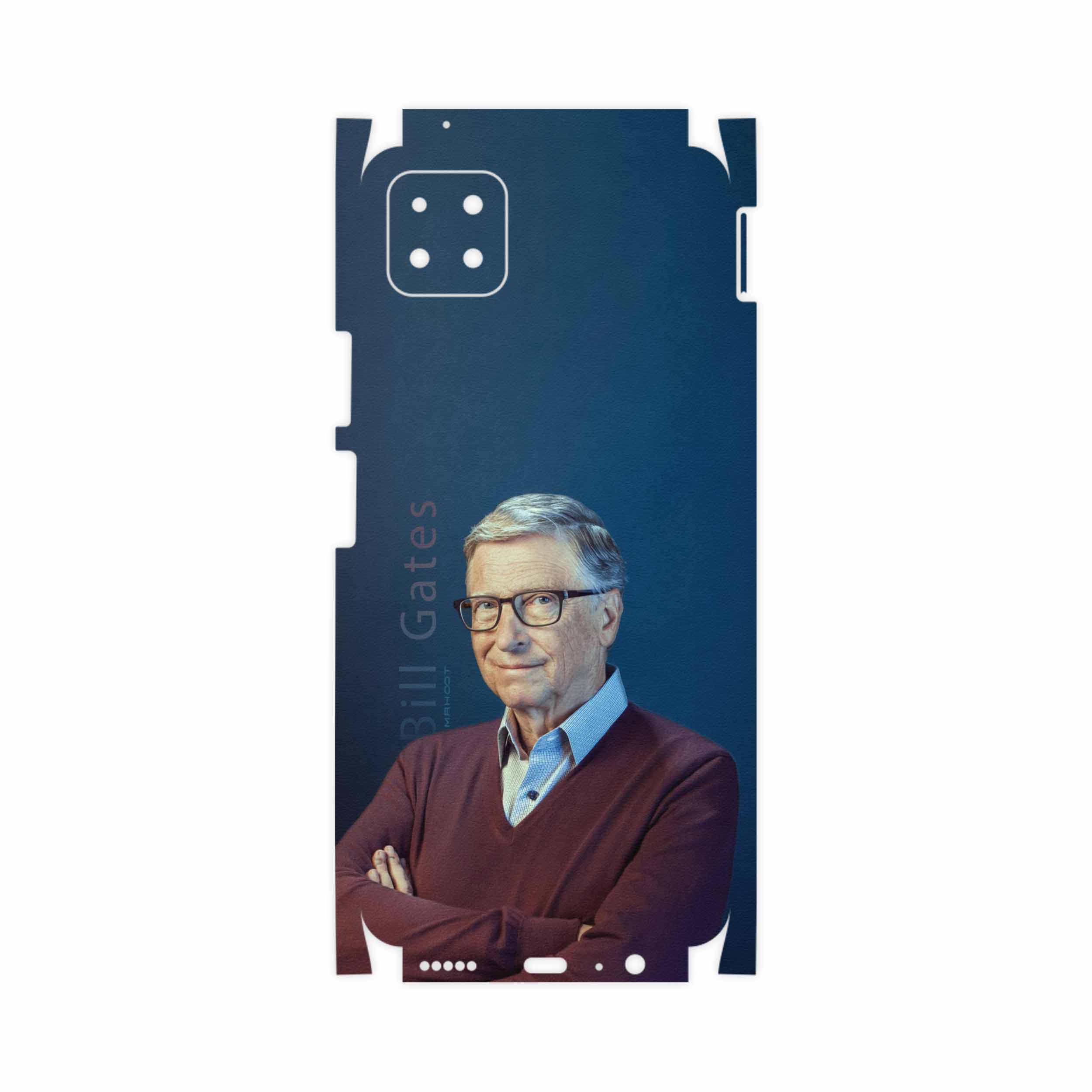 برچسب پوششی ماهوت مدل Bill-Gates-FullSkin مناسب برای گوشی موبایل هوآوی Nova Y60