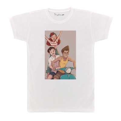 تی شرت بچگانه پرمانه طرح luca کد pmt.2490