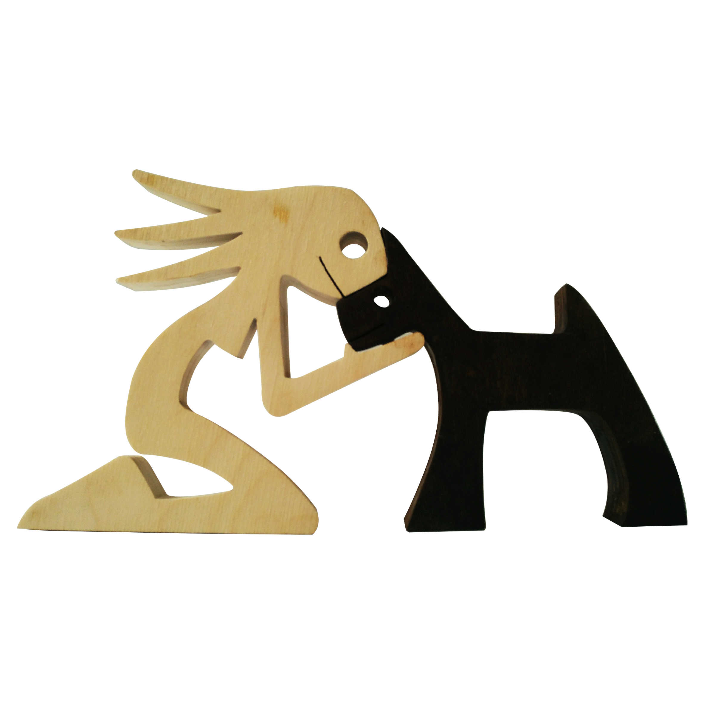 دکوری طرح آدمک مدل at12 مجموعه دو عددی