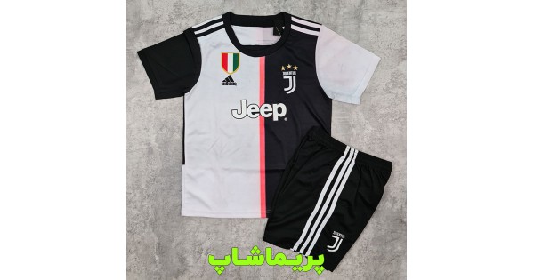 خرید لباس شورت بچگانه یوونتوس لک دار تخفیفی