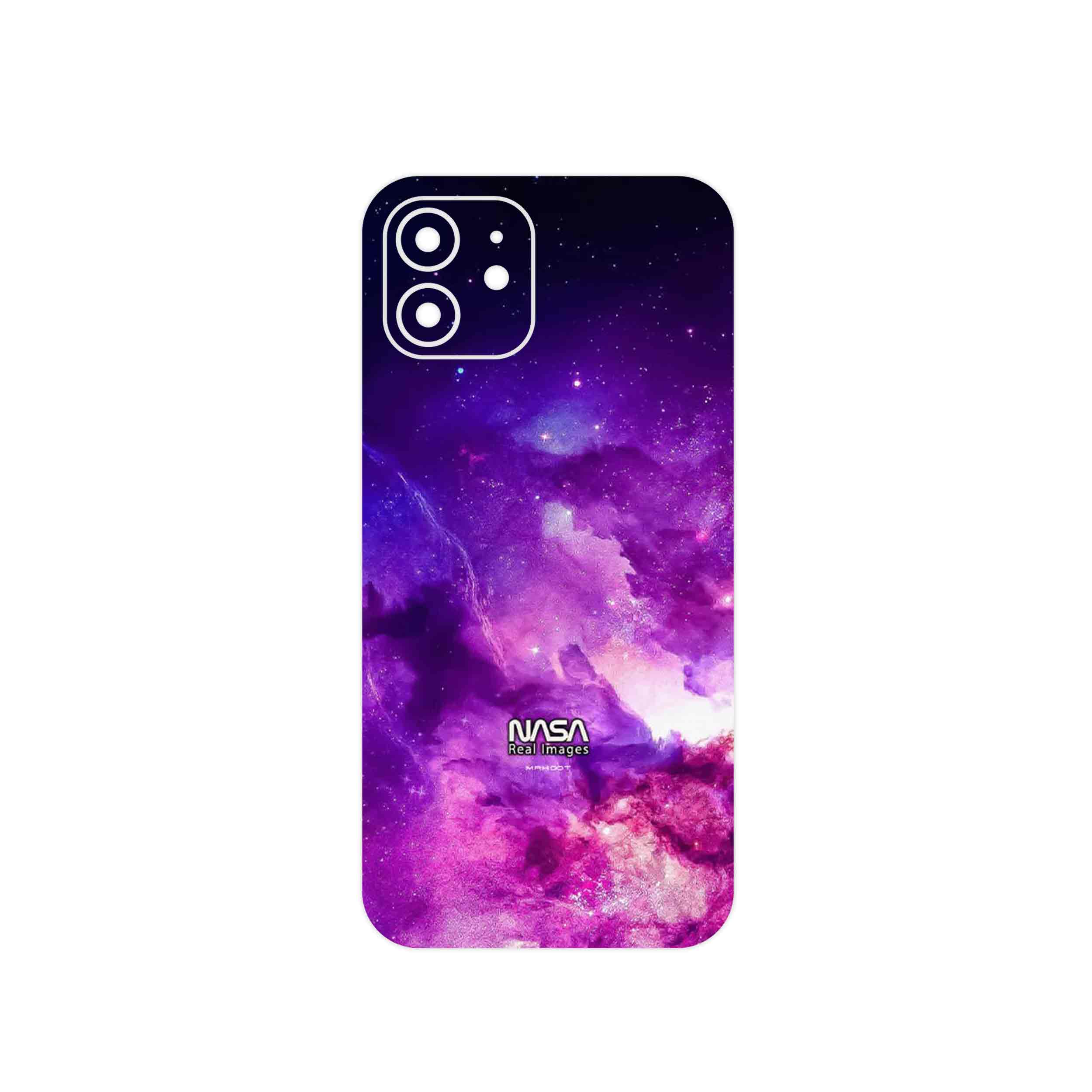 برچسب پوششی ماهوت مدل Universe b NASA 12 مناسب برای گوشی موبایل اپل iPhone 12