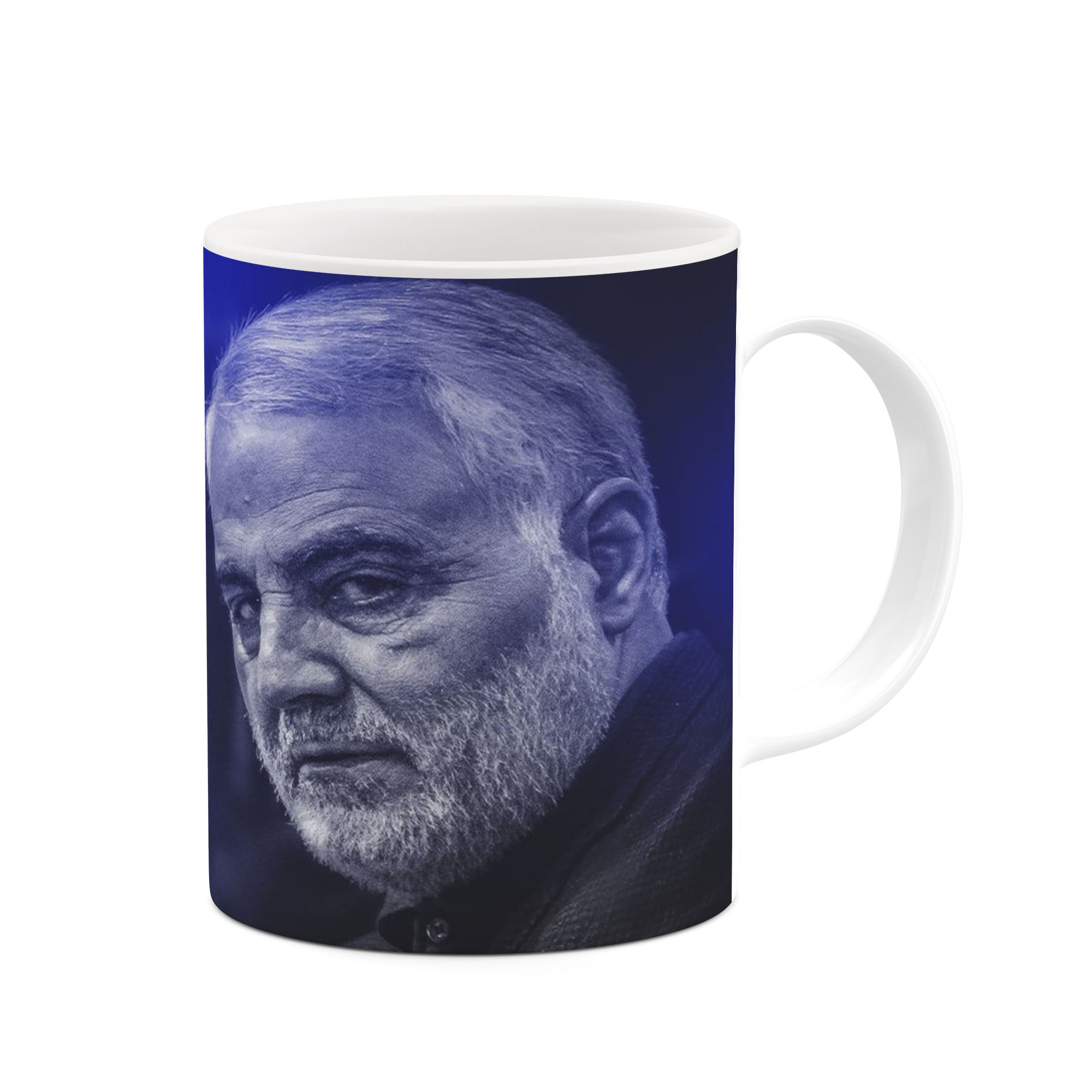 ماگ طرح سردار شهید حاج قاسم سلیمانی  مدل mgp11727