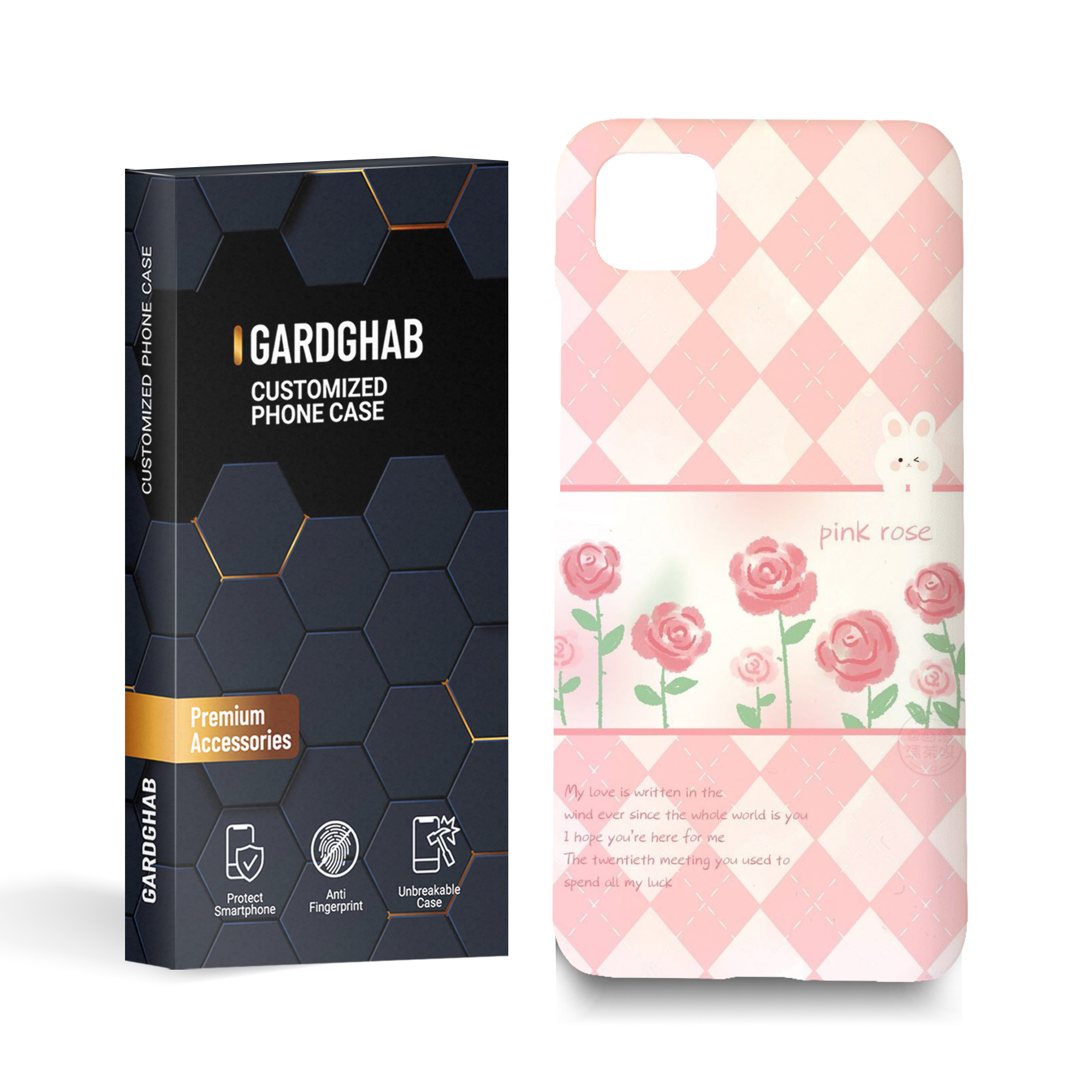 کاور گارد قاب مدل دخترانه مناسب برای گوشی موبایل شیائومی redmi poco c3