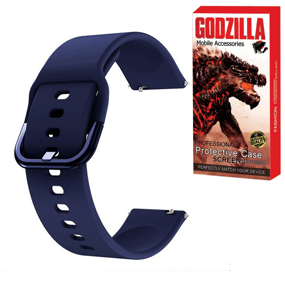 بند گودزیلا مدل G-Sil-SQ مناسب برای ساعت هوشمند سامسونگ Galaxy Watch 3 45mm