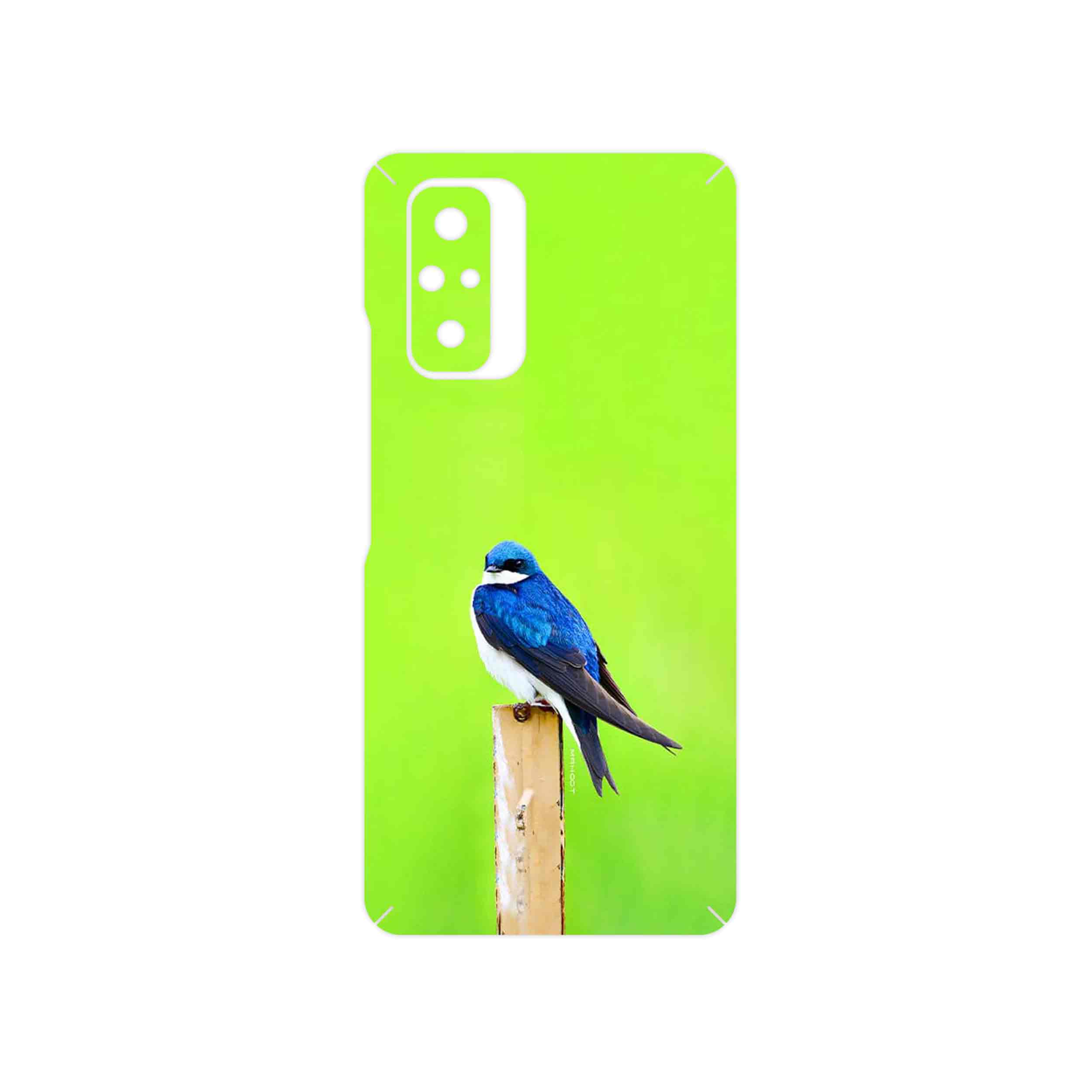 برچسب پوششی ماهوت مدل Bird Swallow مناسب برای گوشی موبایل شیائومی Redmi Note 10 Pro