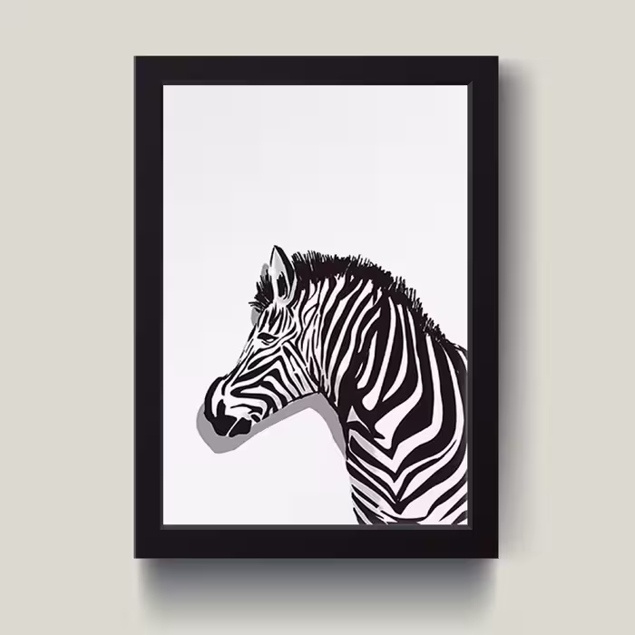 تابلو مدل دکوراتیو ZEBRA کد G11-25