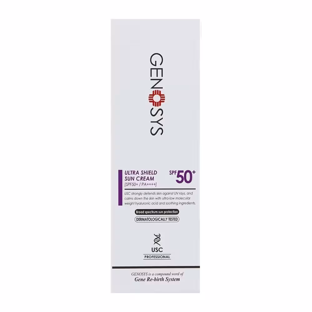 ضد آفتاب اولترا شیلد SPF50 ژنوسیس 50 گرم