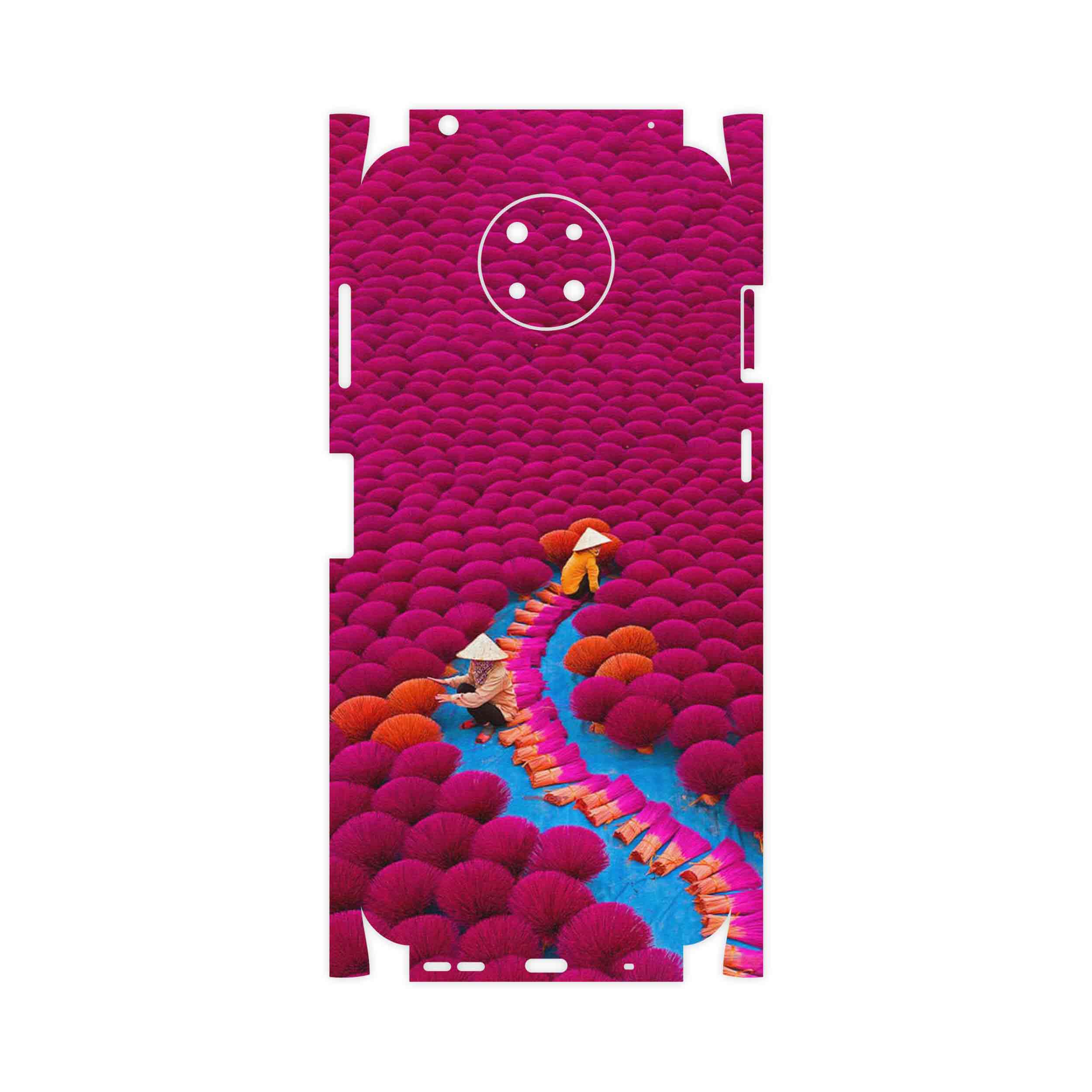 برچسب پوششی ماهوت مدل Vietnam Incense Wood Farms-FullSkin مناسب برای گوشی موبایل نوکیا G10