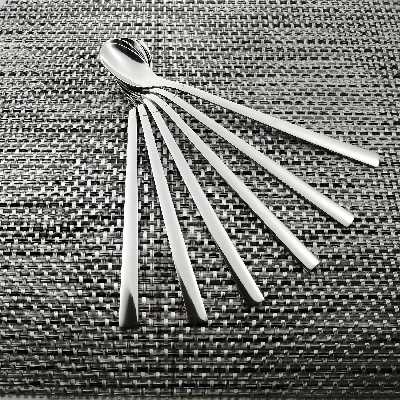 قاشق شربت خوری مدل فلورانس بسته 6 عددی