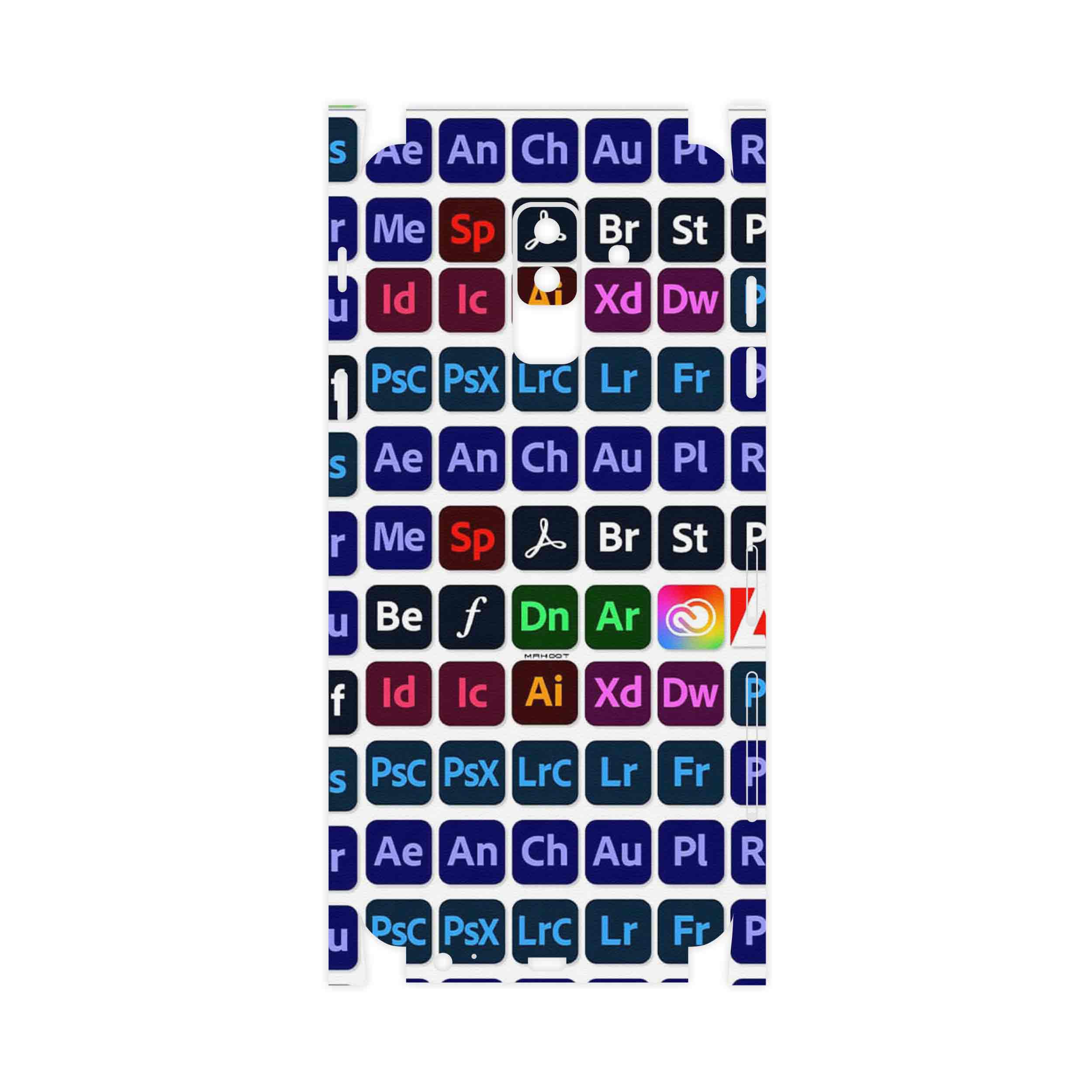 برچسب پوششی ماهوت مدل Adobe-FullSkin مناسب برای گوشی موبایل سامسونگ Galaxy A6 Plus 2018