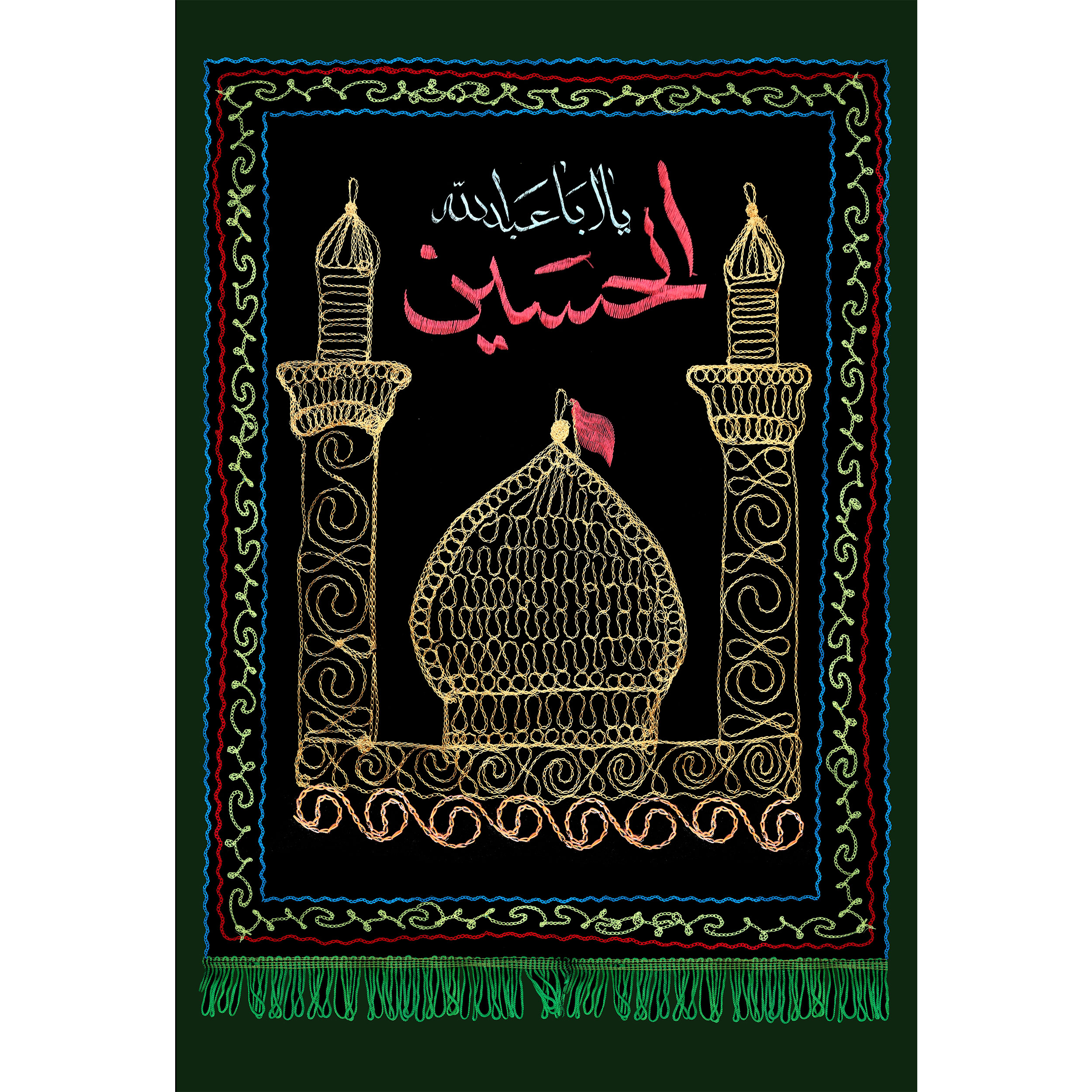 تابلو شاسی مدل یا ابا عبدالله حسین T2696