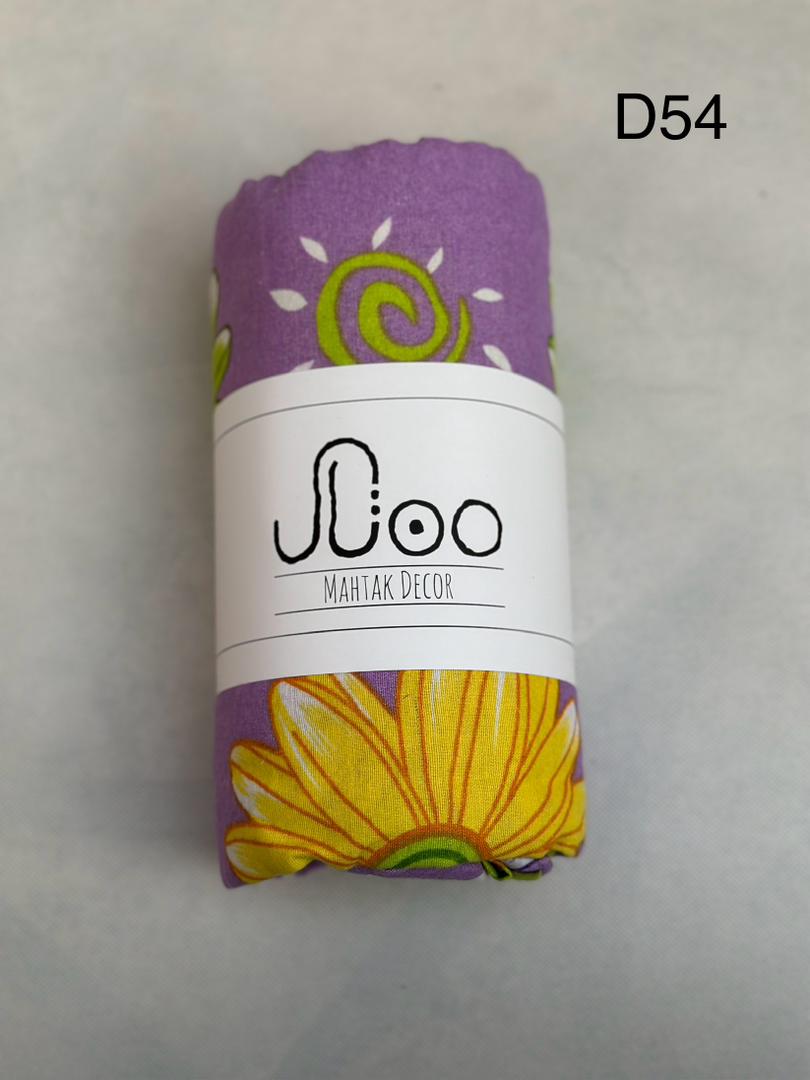 روتختی تک نفره دوتکه کدD54 (کاور تشک،یک عدد روبالشتی)