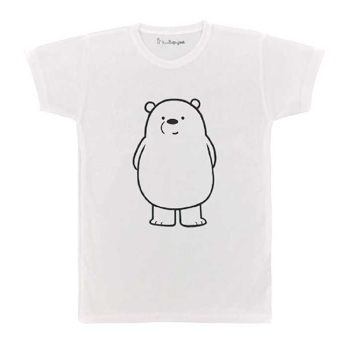 تی شرت بچگانه پرمانه طرح خرس های کله فندقی کد pmt.5536