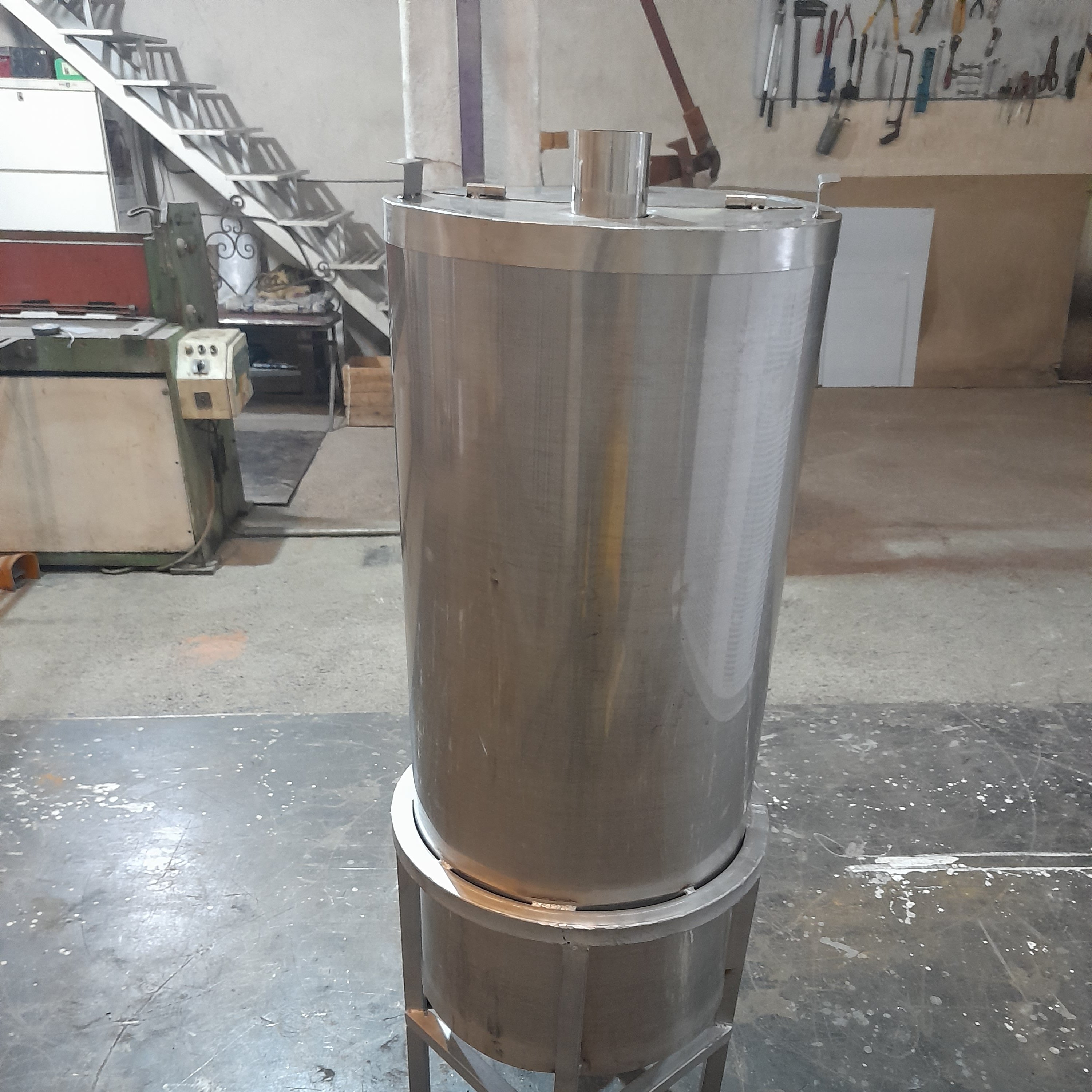 سماور استیل(پس کرایه وارسال باباربری)