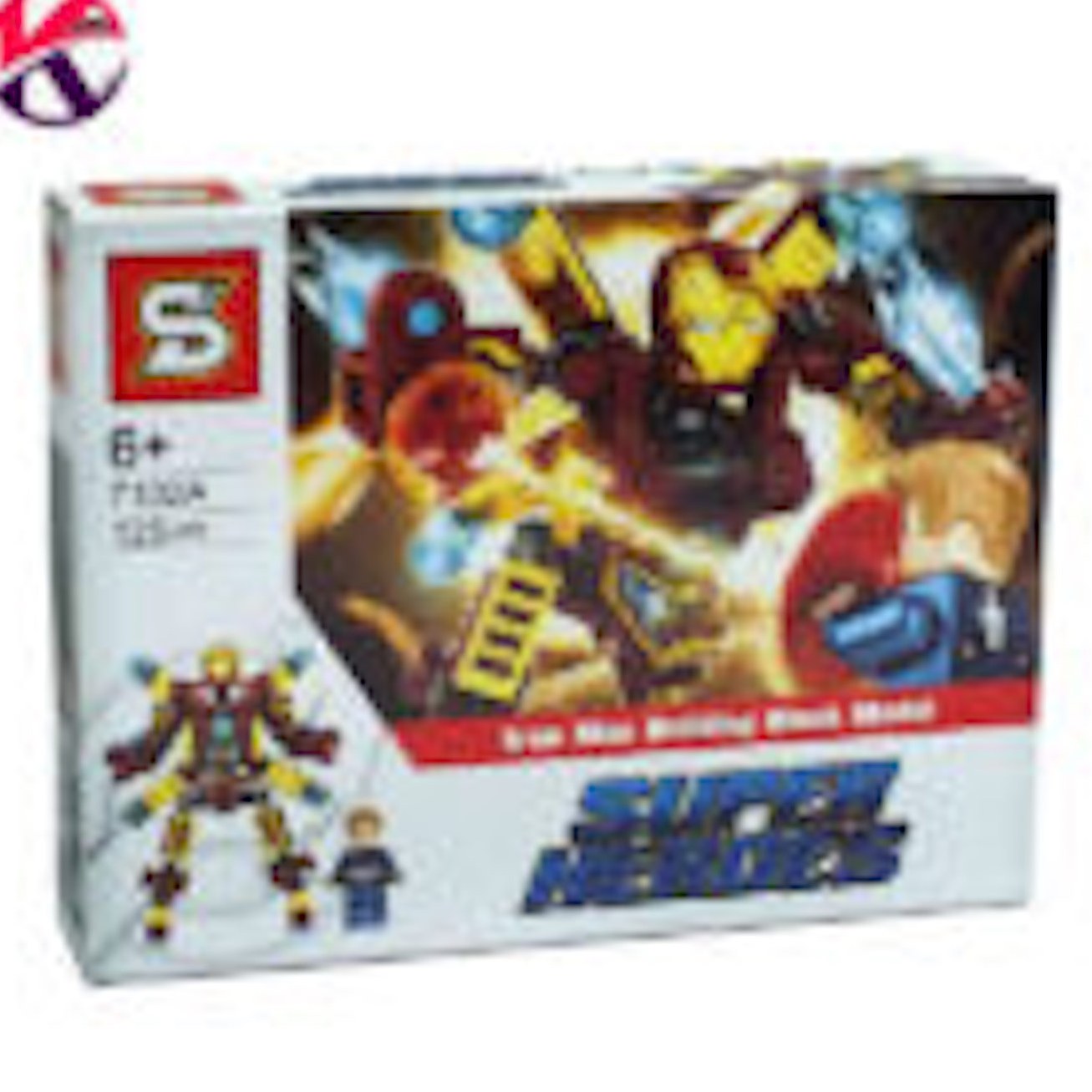 لگو اسباب بازی مرد آهنی-7102a-683 Lego iron man toy