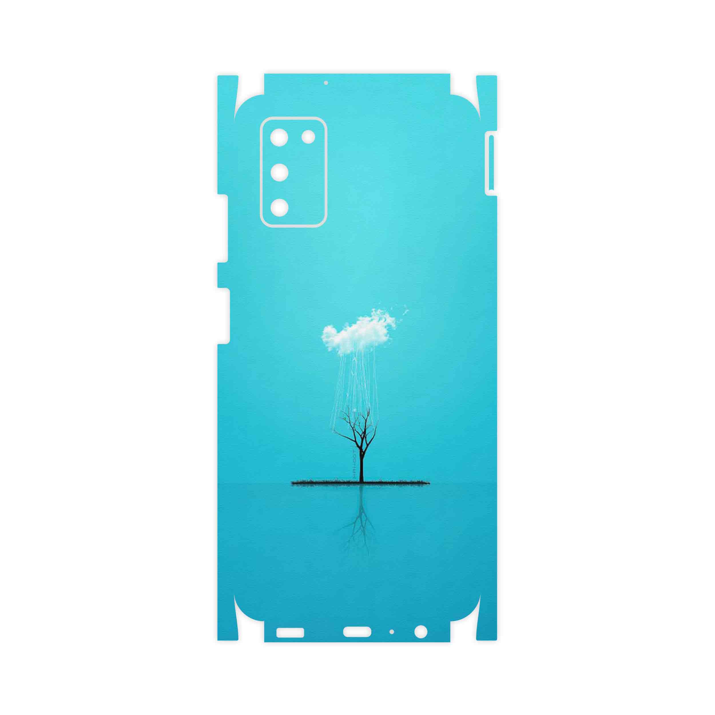 برچسب پوششی ماهوت مدل Minimal Tree-FullSkin مناسب برای گوشی موبایل سامسونگ Galaxy A03S