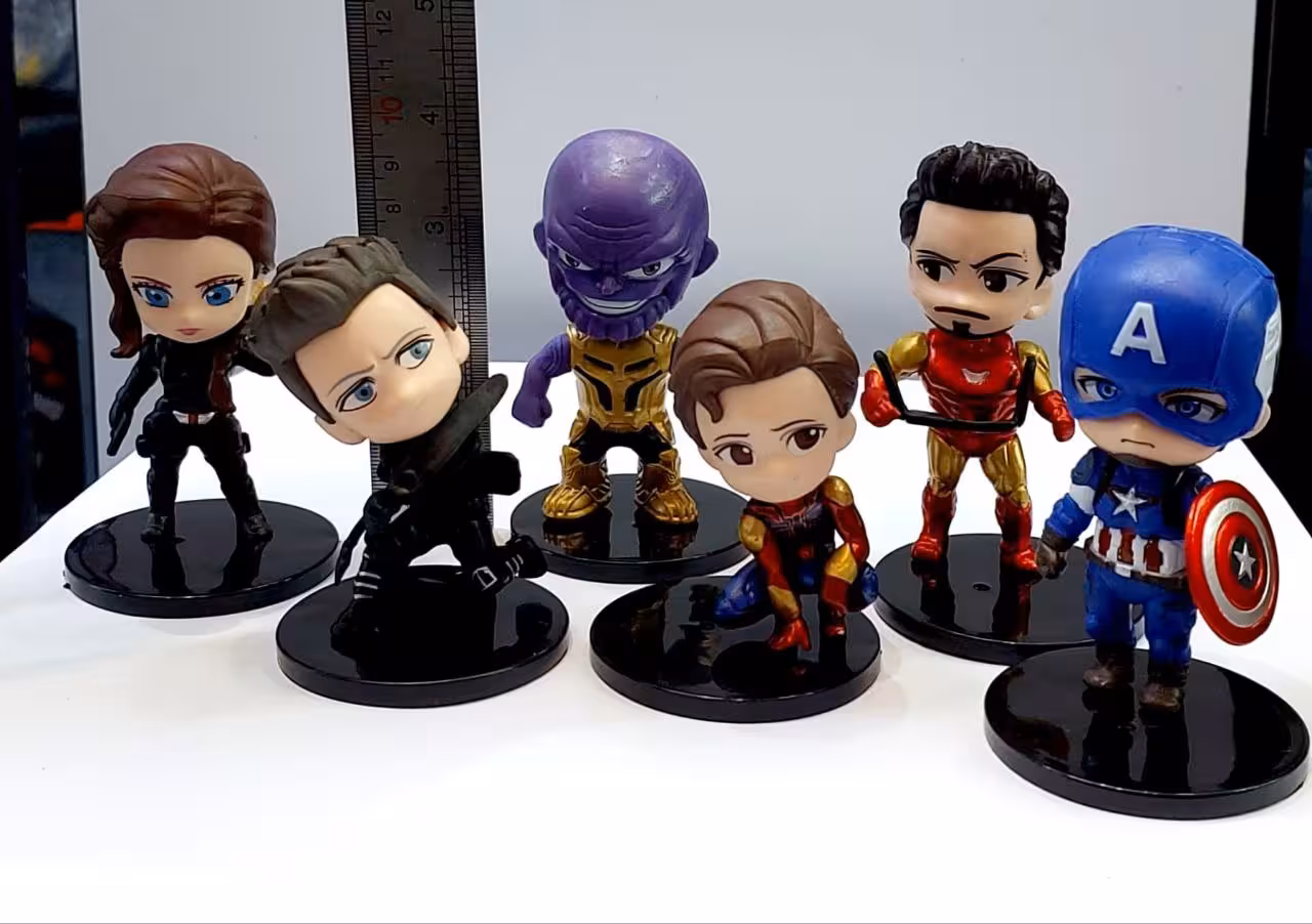 فیگور اونجرز The Avengers مجموعه 8 عددی صورت دار