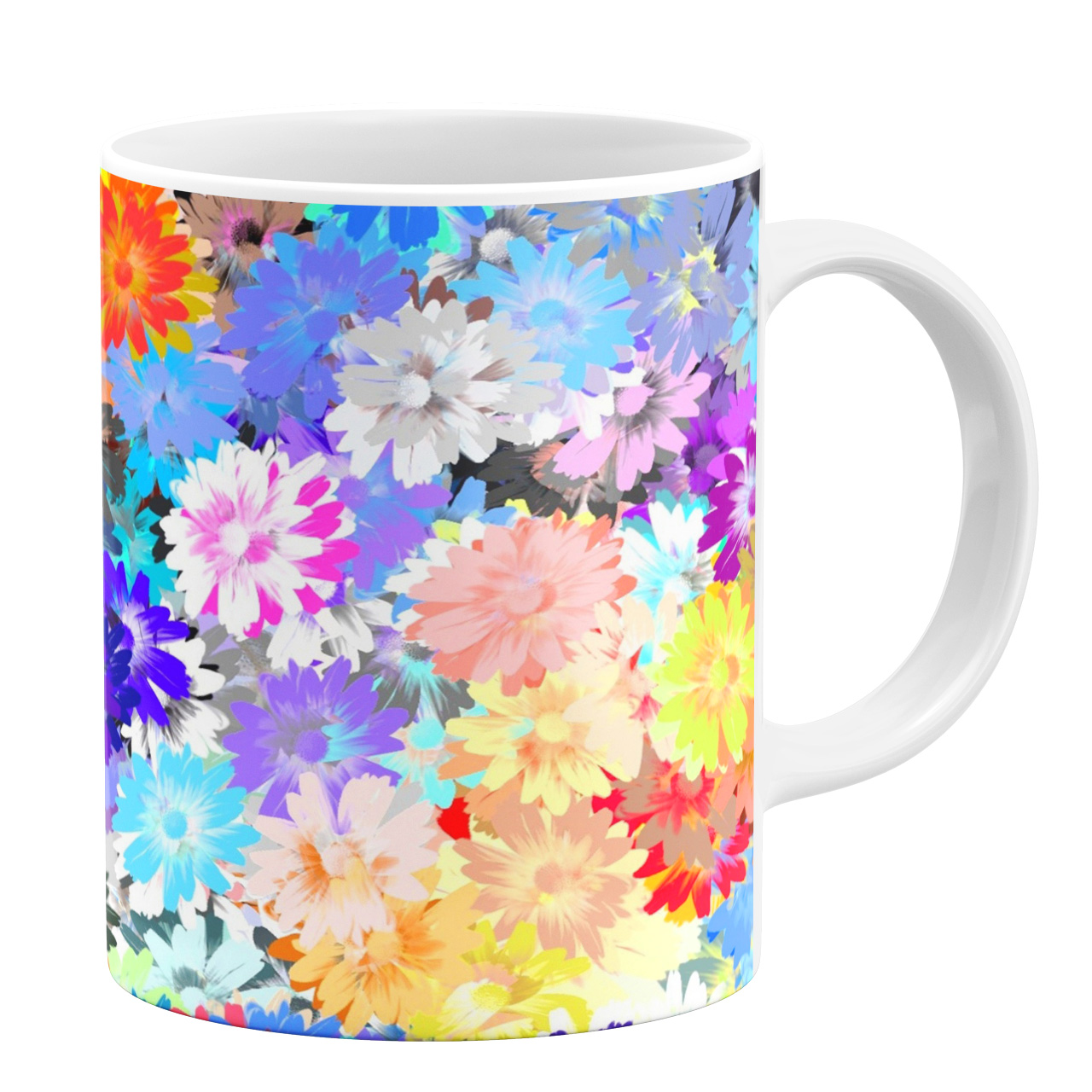 ماگ طرح گلدار کد 9929